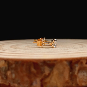 Lurba Jewels Hot Classic Design 18K White Gold <b>Stud</b> Earrings 0.3ct Lab Grown Diamond Wedding Gift - Product Image 4
