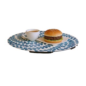 ถาดหมุนฝังเปลือกหอยกาบปะการัง - Product Image 4