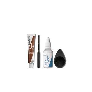 Kit de Tinte para Cejas OXYGEN J2 de un Solo Tono, Tinte Impermeable en Gel Híbrido y Líquido en Crema para Aplicación en Ojos - Product Image 2