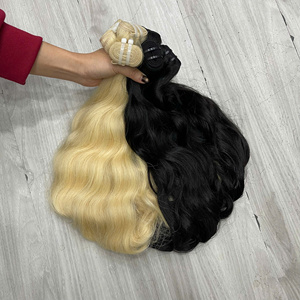 Nouveautés 2026 : Extensions de cheveux naturels ondulés et couleur 613 asiatique, disponibles en stock, 100 % cheveux humains vietnamiens - Product Image 4