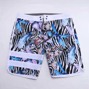 Trajes de Baño para Hombre con Estampado Tropical, Secado Rápido, Ligeros, Shorts de Playa con Cordón Ajustable en la Cintura - Product Image 3
