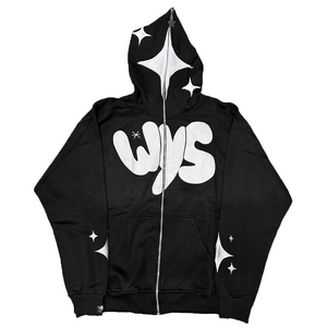 Nouveau design tendance 2026 – Sweat à capuche personnalisé de haute qualité avec impression en relief – Style streetwear – Sweats d'hiver pour hommes imprimés en relief - Product Image 4