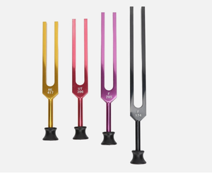 Ensemble de 10 diapasons non lestés pour la guérison, diapasons multicolores pour les chakras - Product Image 5