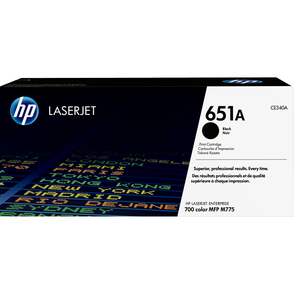Cartucho de Tóner Láser Negro 651A CE340A Compatible con Impresoras LaserJet Enterprise MFP M680 M681 M682 - Product Image 1