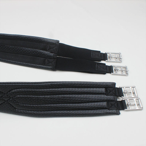 Sangle anatomique en cuir italien de qualité supérieure, durable, avec boucles en acier inoxydable, personnalisable, de haute qualité, Horsekraft - Product Image 2