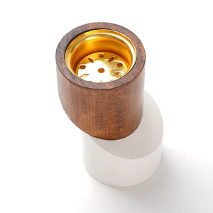 Quemador de Incienso de Madera HeritageAura, Porta Incienso Artesanal de Madera Natural con Diseño Árabe Sofisticado para Decoración del Hogar y Regalos - Product Image 1