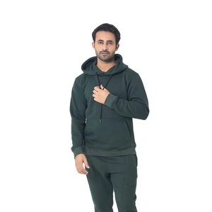 Ensemble de survêtement unisexe décontracté et respirant à séchage rapide, veste à capuche légère et pantalon de jogging, vêtements de sport OEM ODM en gros - Product Image 4