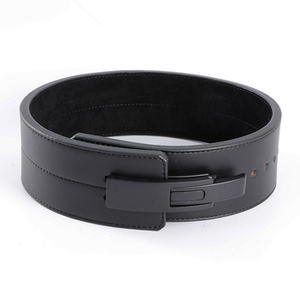High Quality Customized Cowhide Breathable Advanced Protection Gym <b>Training</b> Belt Power Lifting Belt Steel Lever Buckle for - Product Image 6
