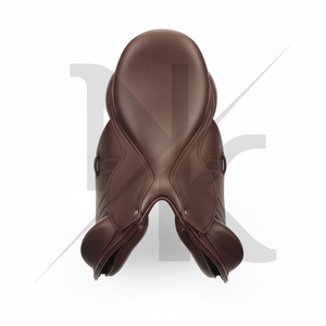 Selle d'endurance anglaise en cuir véritable, best-seller, avec arceau rembourré et design ergonomique, produits d'équitation anglaise d'Inde - Product Image 5