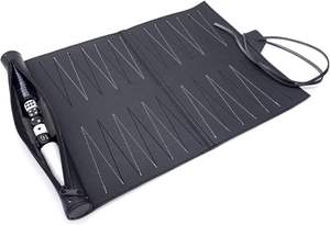 Jeu de Backgammon de Voyage Enroulable Personnalisé avec LOGO, Durable, pour Adultes, en Cuir PU Classique, Idéal comme Cadeau - Product Image 3