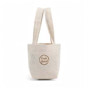 Sac fourre-tout en toile Amana Textiles avec poignée, 4 pouces, durable, léger, écologique, sac cadeau - Product Image 6