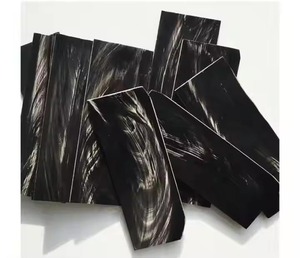 Escama de cuerno de búfalo natural seleccionada a mano para cuchillos – Material artesanal para mangos pulidos y resistentes - Product Image 6