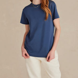 Camiseta de Algodón Personalizada OEM ODM al por Mayor, Cuello Redondo, Manga Corta, Unisex, Fabricante Directo de Fábrica - Product Image 3