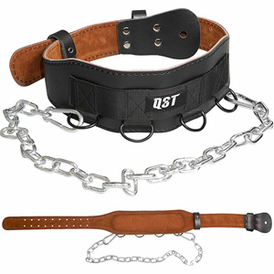 Ceinture de musculation confortable en cuir de vachette robuste pour l'entraînement en salle de sport et le fitness - Product Image 4
