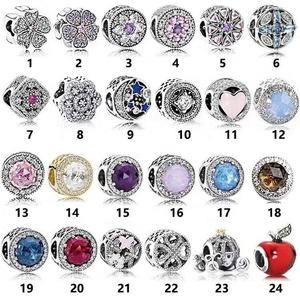 Terlaris 1 Buah Jimat Manik-manik Cocok untuk Kalung Perak Gelang Liontin Rantai - Product Image 4