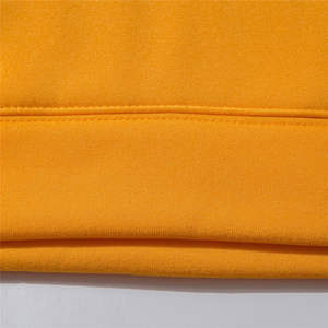 2026 New Arrival <b>Men's</b> Plain <b>Orange</b> Color Hoodie For <b>Men's</b> Pullover 100%Cotton Fleece Fabric Stretchable <b>Hoodies</b> For Winter Use - Product Image 6