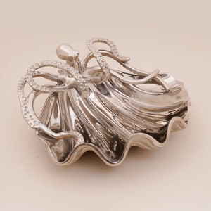 Tazón de Pulpo de Metal Pulido Hecho a Mano al por Mayor, Diseño Novedoso para Decorar y Servir Alimentos - Product Image 2