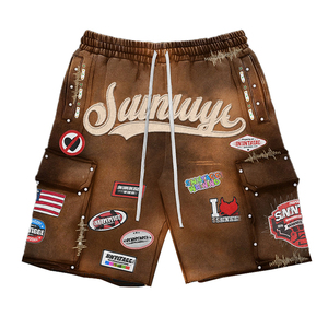 ชุดกีฬาลำลองฤดูหนาวสำหรับผู้ชาย ผ้าฝ้ายนุ่มสบาย พิมพ์ลายสกรีน ดีไซน์แบบซ้อนทับ ปักลาย ชุดถักนิตติ้ง - Product Image 4