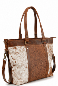 Sac fourre-tout en cuir Hairon de qualité supérieure pour femmes, sac à main de créateur gaufré, grande capacité, sac de voyage à bandoulière - Product Image 3