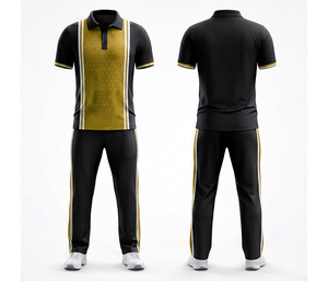 Durable <b>Cricket</b> Uniform Set for Professional Players | Men Women Youth <b>Cricket</b> Wears Polo Shirt and Trouser Full Team - Product Image 5