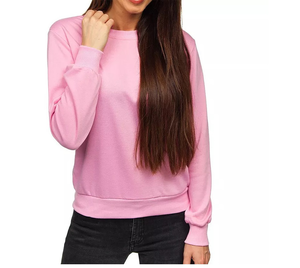 2026 Women Crewneck Sweatshirt soft cotton casual pullover relaxed fit <b>top</b> for outdoor activities <b>walking</b> travel and online sale - Product Image 4