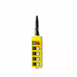 ปุ่มกด CMK รุ่น Station-012 สำหรับเครน EOT มาตรฐาน IP65 แรงดันไฟฟ้า 380V 1NO1NC แบบไม่มีไฟแสดงสถานะ สวิตช์ควบคุมอัจฉริยะ ตัวเรือนพลาสติก พร้อมปลั๊ก - Product Image 3