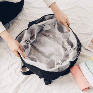 Bolsas de lona con cremallera de nailon de último diseño, logotipo personalizado, precio al por mayor, bolsas de lona con cremallera de nailon para hombre - Product Image 5