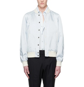 Chaqueta Universitaria de Satén Personalizada Unisex, Chaqueta Bomber de Béisbol de Alta Calidad, Chaqueta Letterman de Satén Suave - Product Image 1