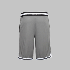 Short de basket-ball personnalisé de style rétro hip-hop pour enfants et hommes Sublimation en maille respirante avec broderie Ensembles de rue - Product Image 2