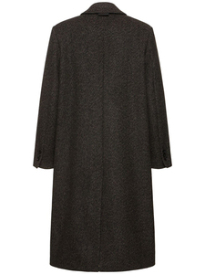 เสื้อโค้ทกันหนาวผู้ชายไซส์ใหญ่ ผ้าขนสัตว์ ติดกระดุม สไตล์ฮิปฮอป ทรงหลวมเข้ารูป สวมใส่สบาย ทันสมัย - Product Image 2