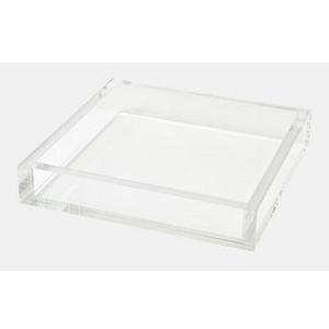 Elegant Acrylic Clear Multipurpose Serving Storage Tray For Tea <b>Coffee</b> Breakfast Crystal Lucite Platter For <b>Coffee</b> <b>table</b> decor - Product Image 3