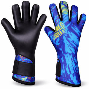 Gants de football américain pour receveurs, paume à haute adhérence, ajustement flexible, sangle de poignet, pour entraînement et match, fourniture OEM pour équipes - Product Image 1