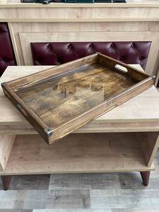 Plateaux de service en bois : Personnalisez chaque réunion avec des designs uniques, parfaits pour les cadeaux et les événements - Product Image 3