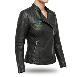 Chaqueta de Cuero Premium para Mujer, Estilo Casual, Fabricada con Cuero Resistente, Forro Cómodo y Duradero - Product Image 5