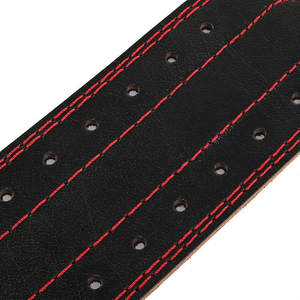 Durable Genuine Leather Weightlifting Belt for Men and Women Strength Development and Professional Gym Performance - Product Image 4