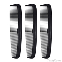 Kit de peignes professionnels pour barbier, pour cheveux fins, en plastique ABS, écologiques, durables, pour usage domestique ou en salon, logo personnalisé tendance