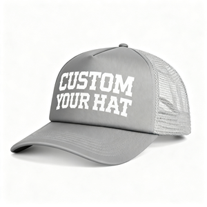 Custom Trucker Hats Bulk Mesh Snapback Caps With Leather <b>Patch</b> Logo 5 Panel Foam Trucker Cap Wholesale Headwear For UK EU Buyers - Product Image 6