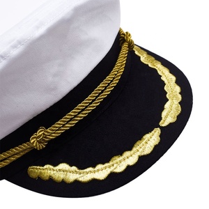 Casquette d'officier sur mesure en gros avec écusson – Casquette et chapeau d'officier avec patch de badge - Product Image 2