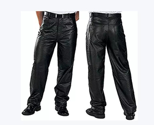 <b>men</b> <b>leather</b> <b>pants</b> fashion trousers apparel supplier <b>mens</b> <b>leather</b> trousers stylish clothing wholesale manufacturer <b>men</b> - Product Image 3