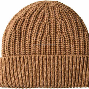 Venta al por mayor de alta calidad personalizado cráneo Beanie para hombres de algodón suave adultos usan Logo Unisex venta completa de punto - Product Image 2