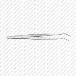 Pince à pansement dentaire Meriam de qualité supérieure 16 cm à pointe angulaire, pince à coton College, instrument chirurgical en acier inoxydable - Product Image 2
