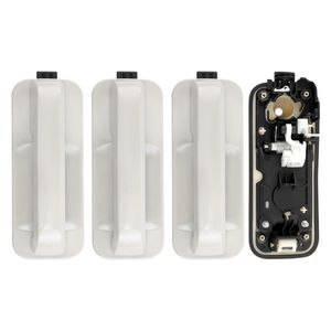 Maniglie delle porte anteriori e posteriori bianco perla per modello Ford Super Duty F250 F350 JC3Z2522404AC - Product Image 1