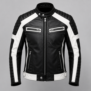 Veste en cuir pour homme en gros, cuir véritable, grandes tailles disponibles, qualité supérieure, prix abordable - Product Image 3