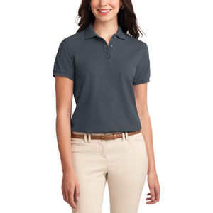 Nueva Llegada, Camisetas Polo para Mujer con Diseño de Logotipo Personalizado OEM, Estilo Urbano, Ropa Casual, Camisetas Polo de Algodón para Mujer - Product Image 5