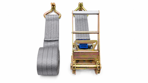 Sangle d'arrimage à cliquet de 25 mm à 100 mm, 800 kg à 10 tonnes, avec fabrication OEM, ODM, couleur personnalisée et longueur personnalisée - Product Image 5