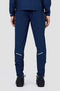 Men's Navy Blue Sweatpants Elastic Waist Pockets Breathable Casual <b>Joggers</b> Midweight <b>Polyester</b> Autumn Wear - Product Image 5