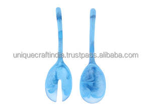Juego de cucharas de resina seguras para alimentos al por mayor para servir y cocinar accesorios Organizadores de cocina para bodas - Product Image 3