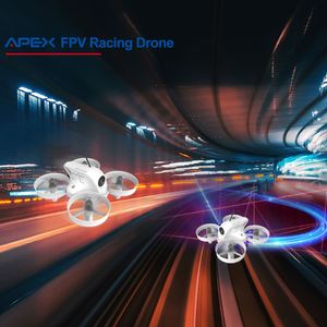 Drone de course FPV Apex Micro facile à utiliser pour débutants, télécommande 2,4 G, mini quadricoptère, maintien d'altitude, mode sans tête, caméra 720P, 5-6 - Product Image 5