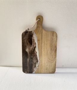 Ombrage de rivière en résine de haute qualité, nouvelle planche à fromage en bois avec outils à fromage, assiette à fromage, plateau de confiserie, vente en gros - Product Image 2