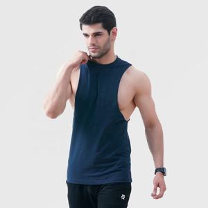 Camiseta sin Mangas para Hombre, Hecha en Pakistán, de la Mejor Calidad, Secado Rápido, Color Sólido, 100% Algodón, Ecológica, Transpirable, Cuello Redondo - Product Image 3